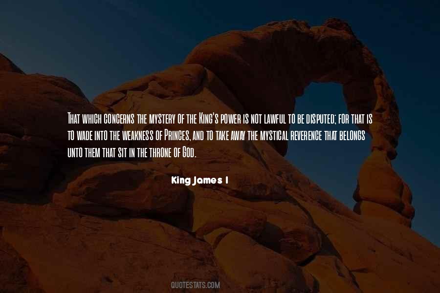 King James I Quotes #1709314