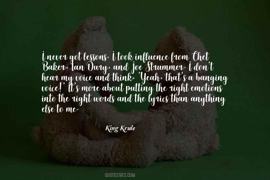 King Krule Quotes #287572
