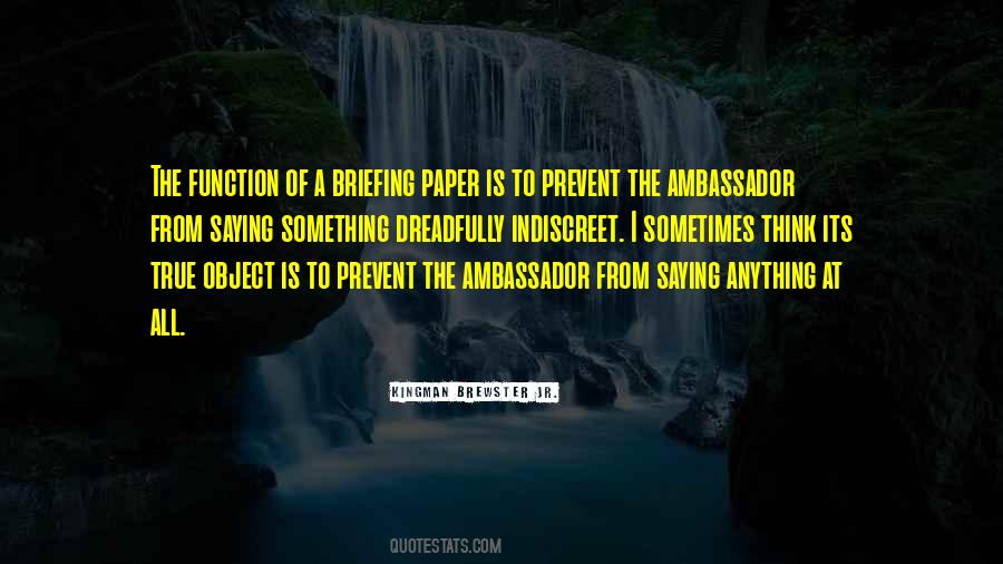 Kingman Brewster Jr. Quotes #703270