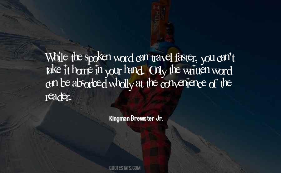 Kingman Brewster Jr. Quotes #934885