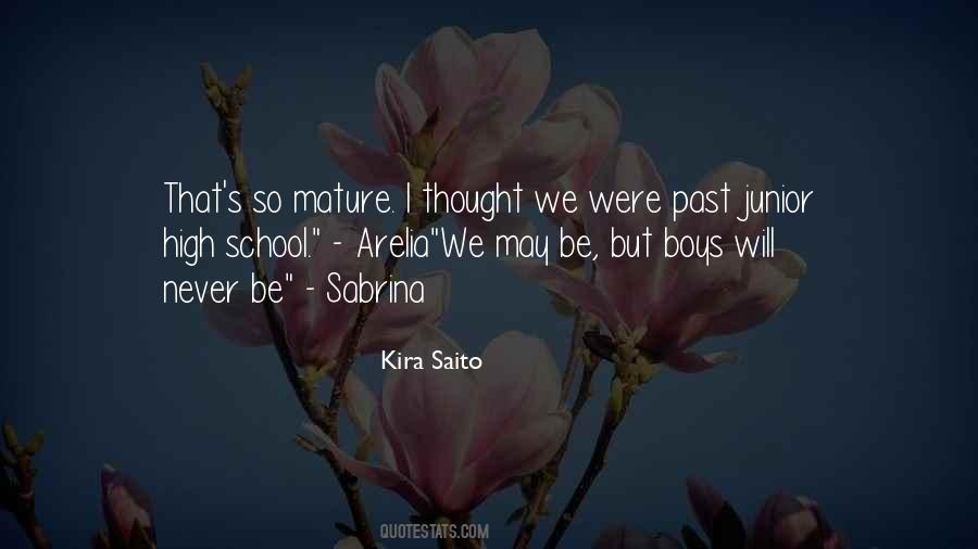 Kira Saito Quotes #184924