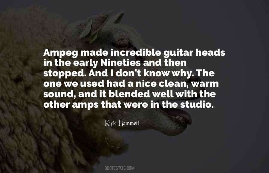 Kirk Hammett Quotes #295869