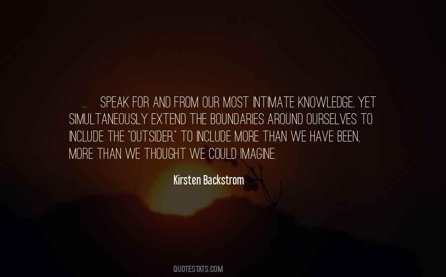 Kirsten Backstrom Quotes #648886