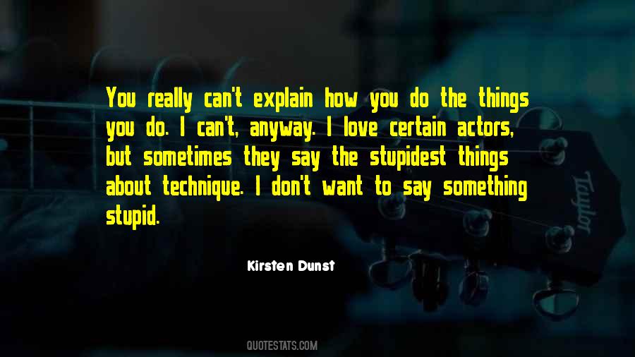 Kirsten Dunst Quotes #1351884