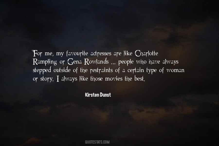 Kirsten Dunst Quotes #1476309