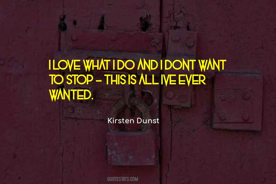 Kirsten Dunst Quotes #1773276