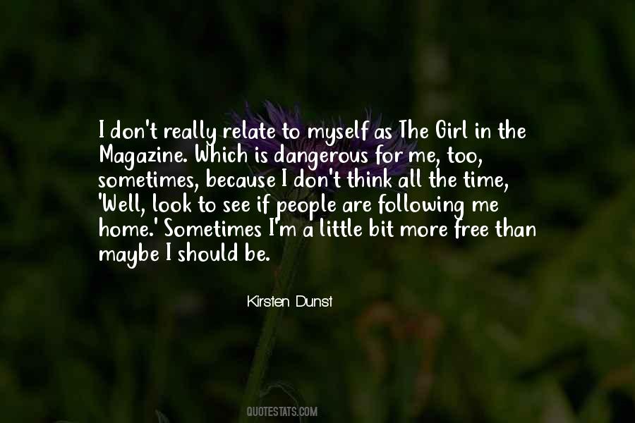 Kirsten Dunst Quotes #366729