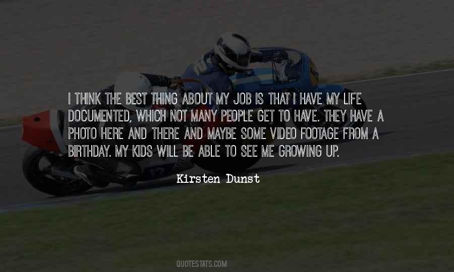 Kirsten Dunst Quotes #597317