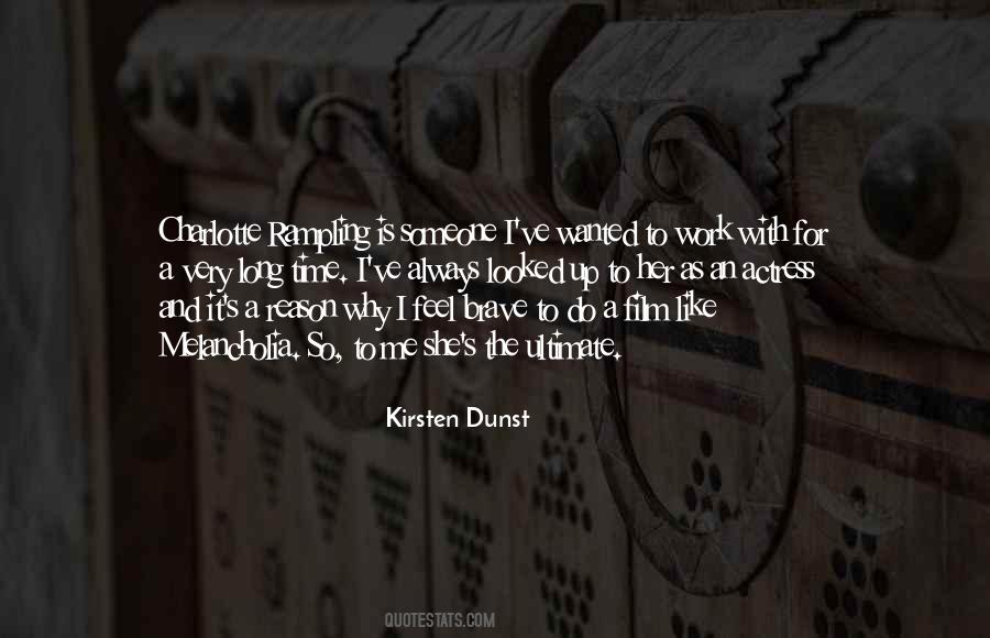 Kirsten Dunst Quotes #741123