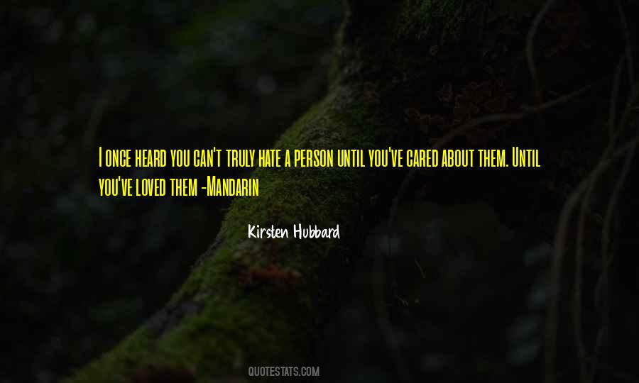 Kirsten Hubbard Quotes #1131982