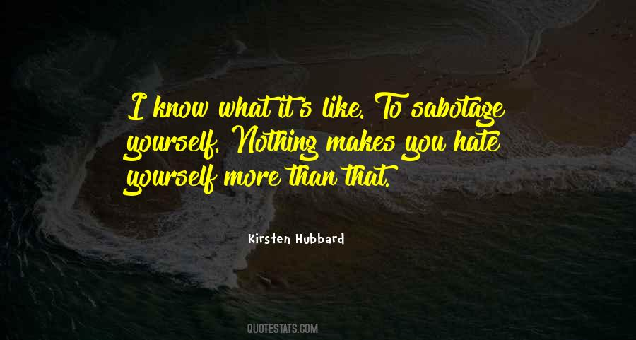 Kirsten Hubbard Quotes #56830