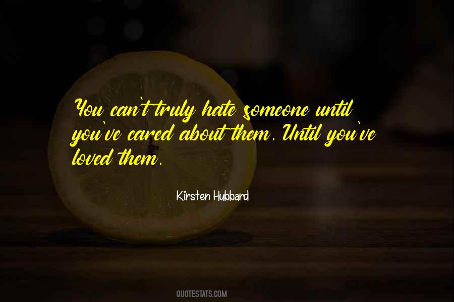 Kirsten Hubbard Quotes #673916