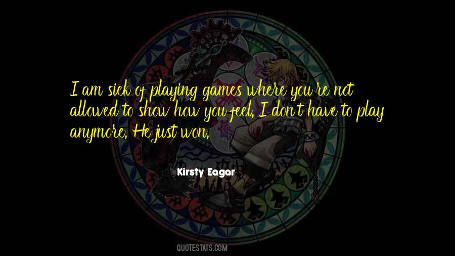 Kirsty Eagar Quotes #404472