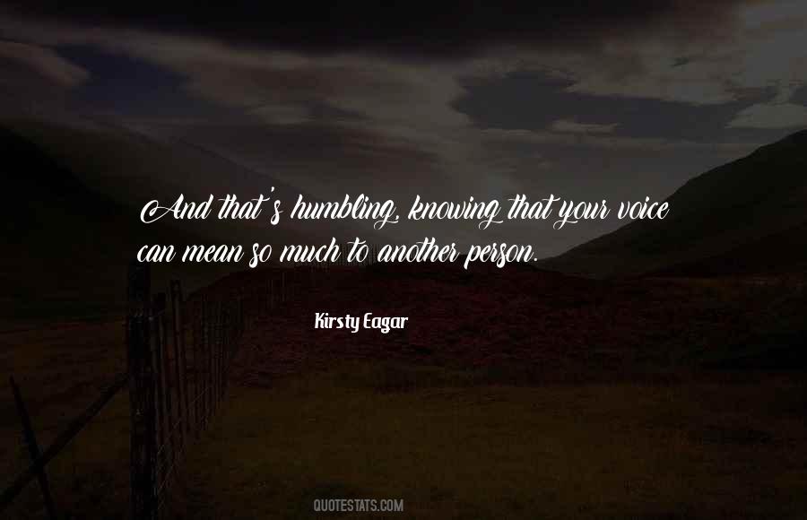 Kirsty Eagar Quotes #838003