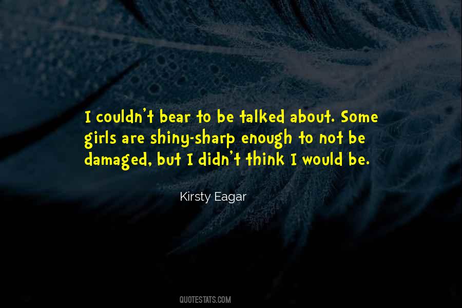 Kirsty Eagar Quotes #858986