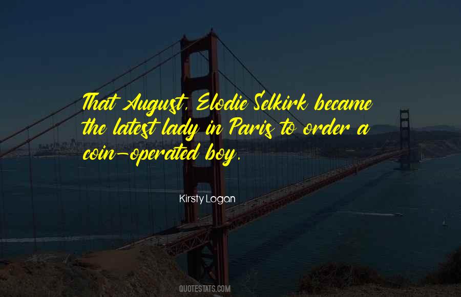 Kirsty Logan Quotes #814347