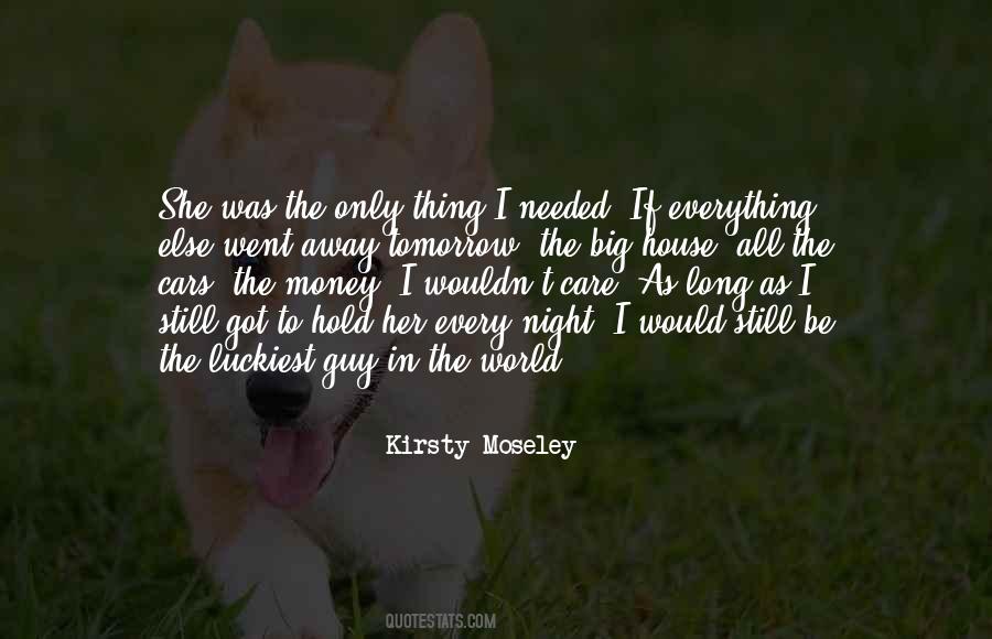Kirsty Moseley Quotes #1551364