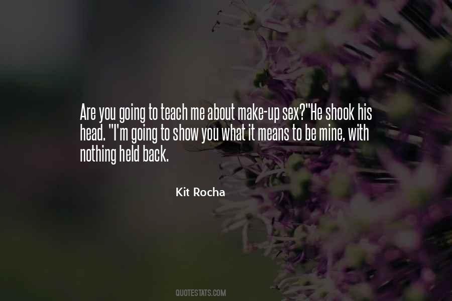 Kit Rocha Quotes #1792520