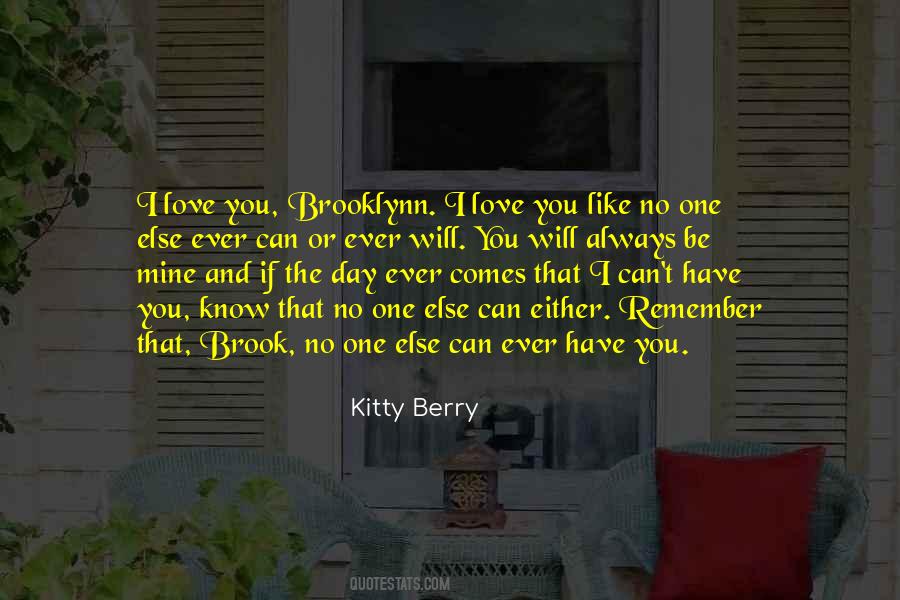 Kitty Berry Quotes #777473