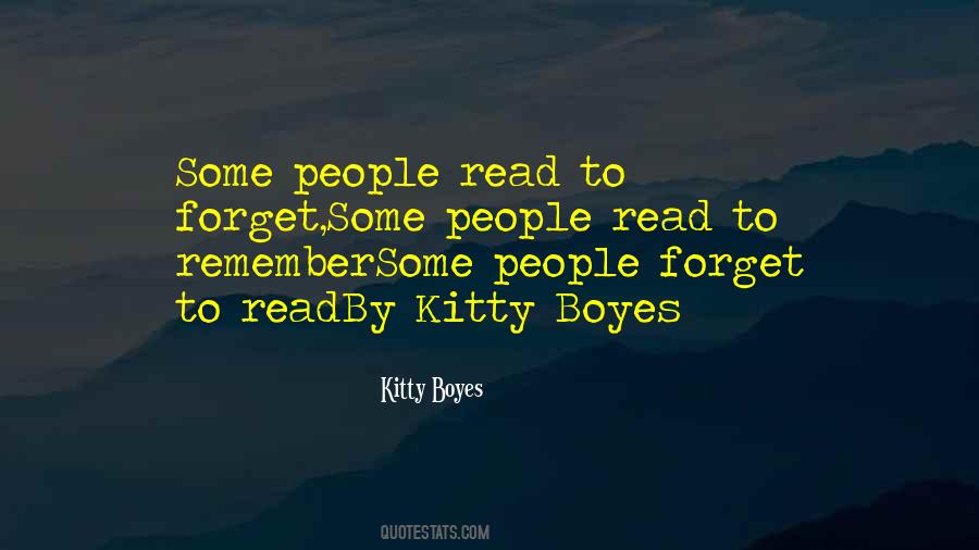 Kitty Boyes Quotes #464544