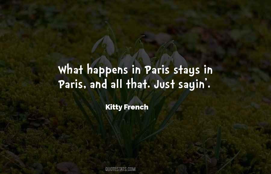 Kitty French Quotes #1291115