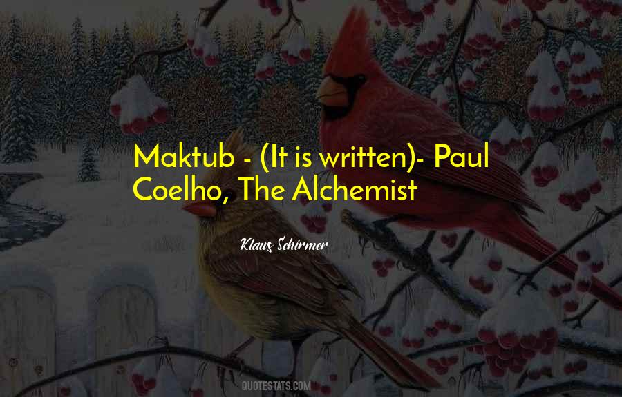 Klaus Schirmer Quotes #417519 Klaus Schirmer Quotes #417519