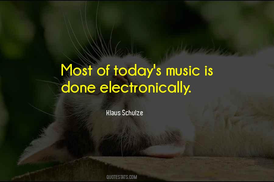 Klaus Schulze Quotes #1490804