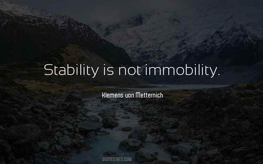 Klemens Von Metternich Quotes #992393