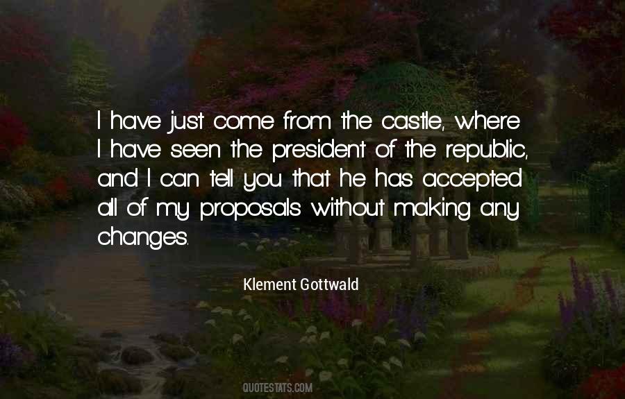 Klement Gottwald Quotes #1808464