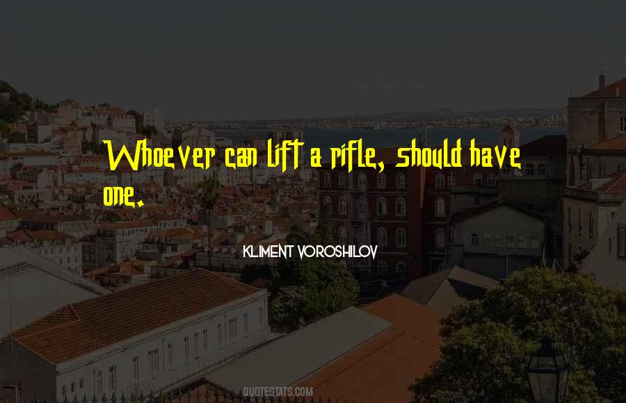 Kliment Voroshilov Quotes #37520