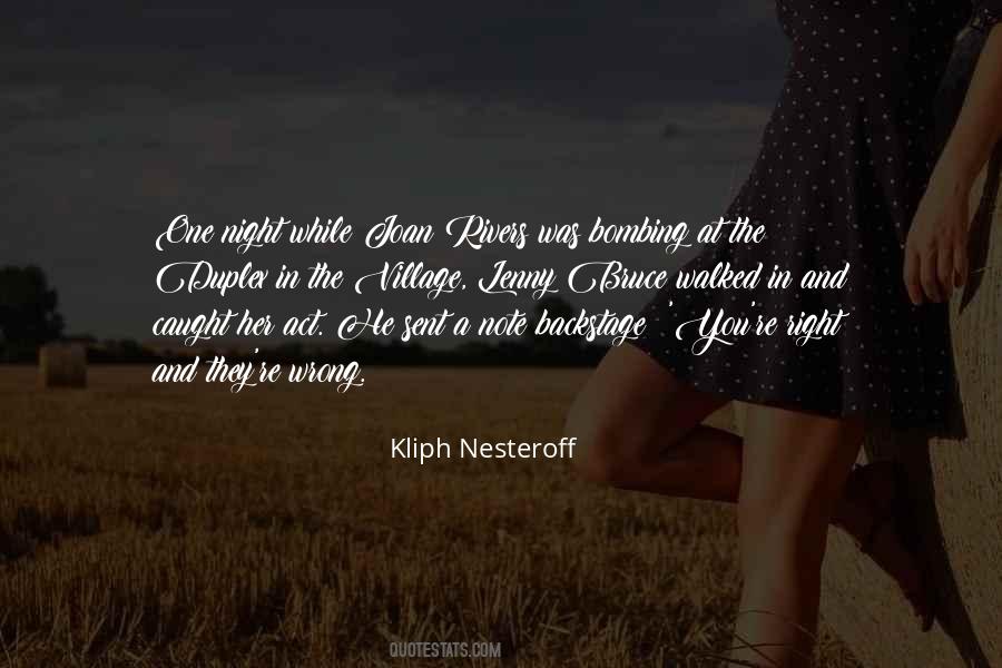 Kliph Nesteroff Quotes #964348