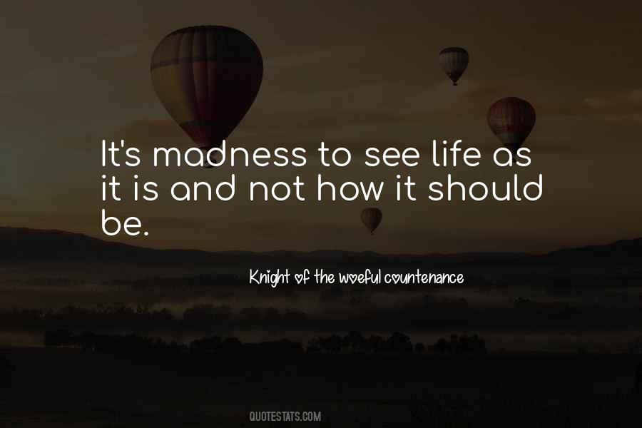 Knight Of The Woeful Countenance Quotes #1684545 Knight Of The Woeful Countenance Quotes #1684545