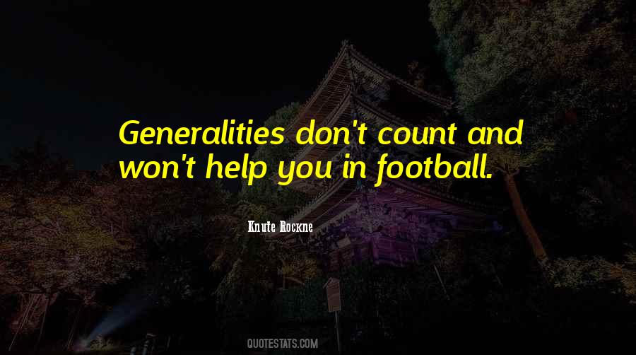 Knute Rockne Quotes #1274043