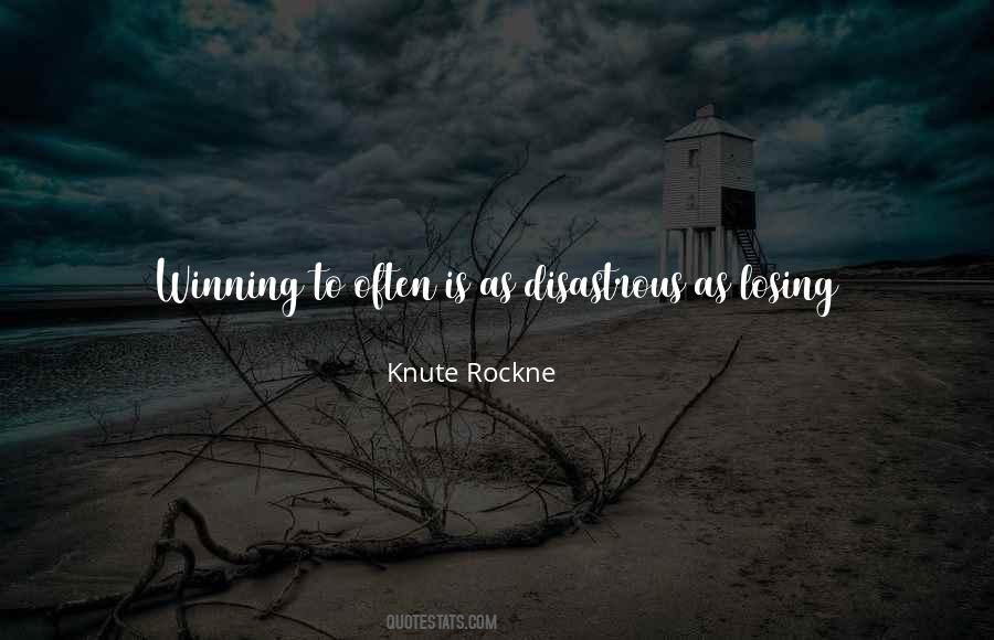 Knute Rockne Quotes #1510256