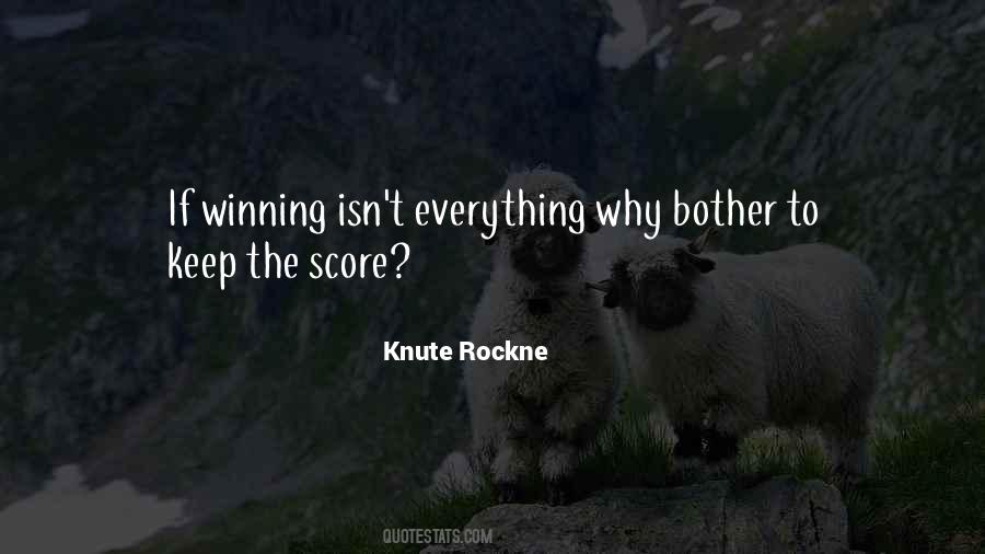 Knute Rockne Quotes #226460