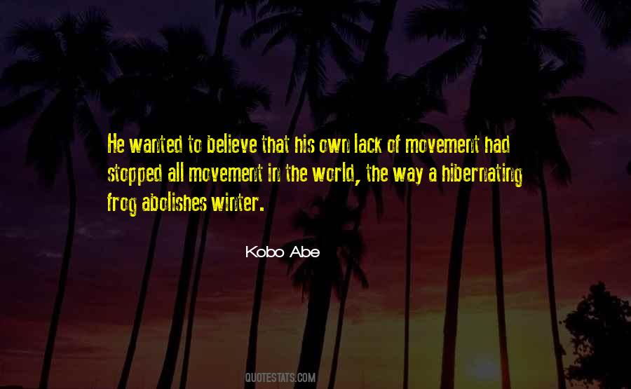 Kobo Abe Quotes #1040444