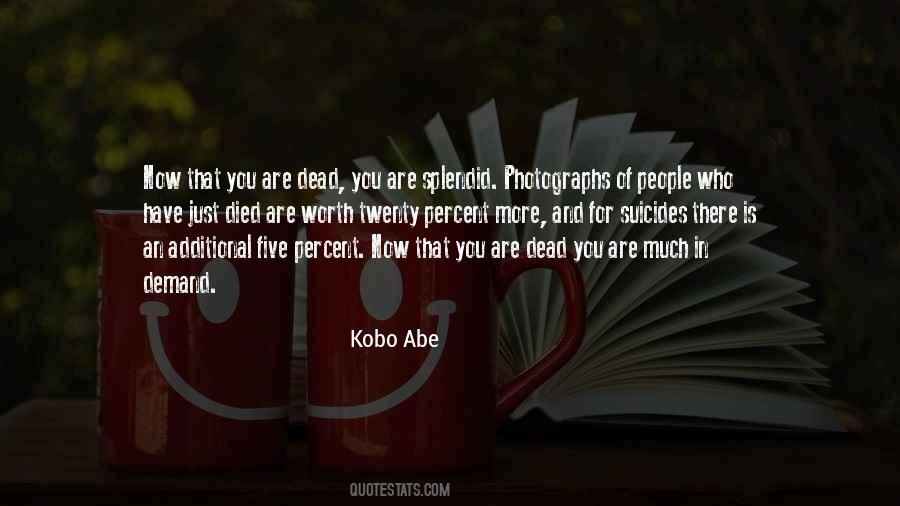 Kobo Abe Quotes #761363