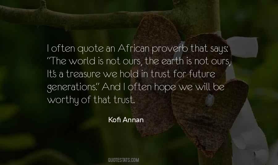 Kofi Annan Quotes #762692