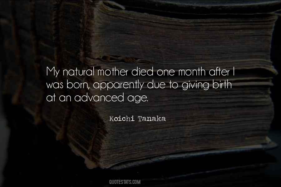 Koichi Tanaka Quotes #241193