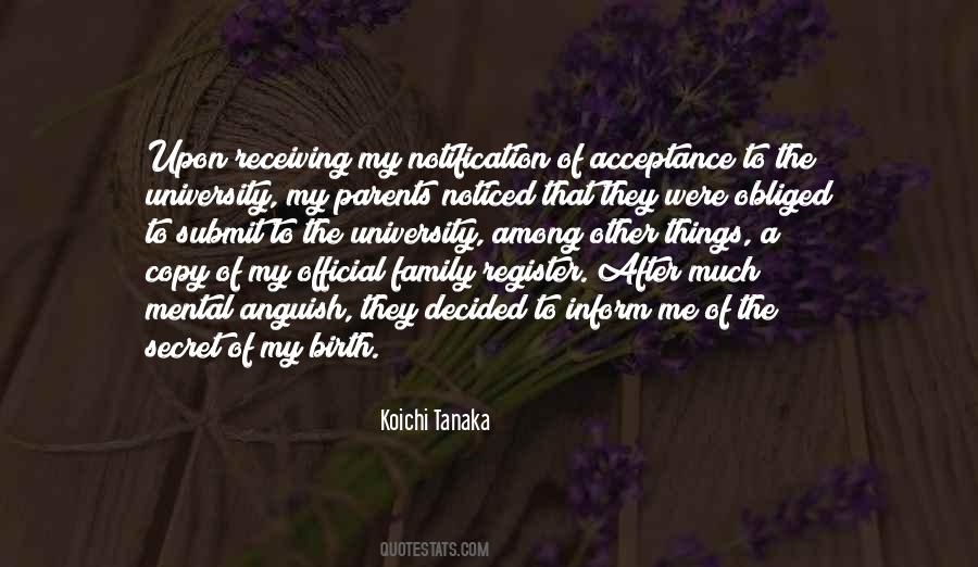 Koichi Tanaka Quotes #334309