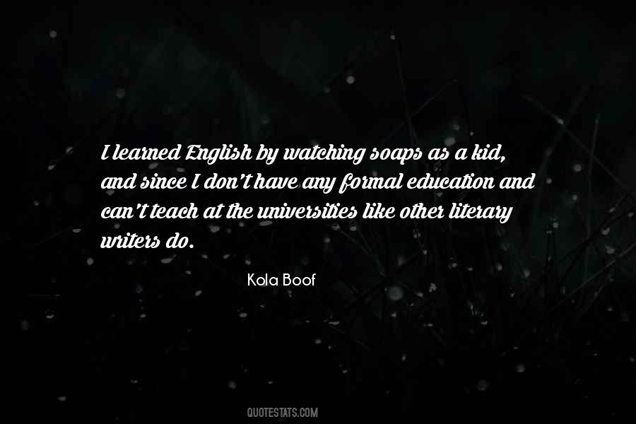 Kola Boof Quotes #1541802