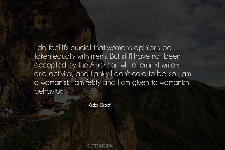 Kola Boof Quotes #359228