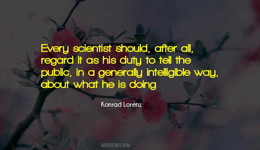 Konrad Lorenz Quotes #723489