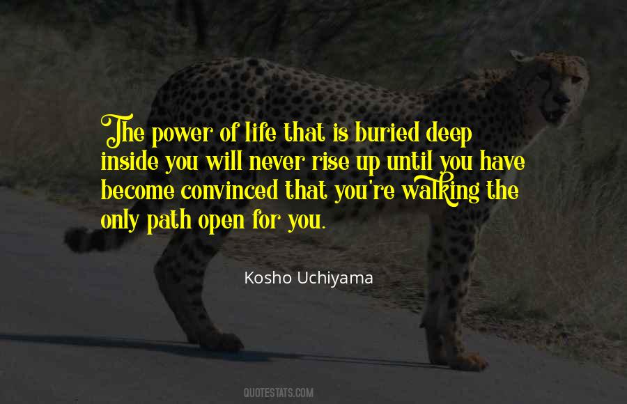Kosho Uchiyama Quotes #46438