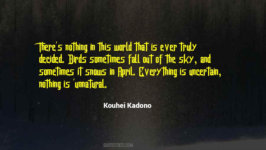 Kouhei Kadono Quotes #1563483