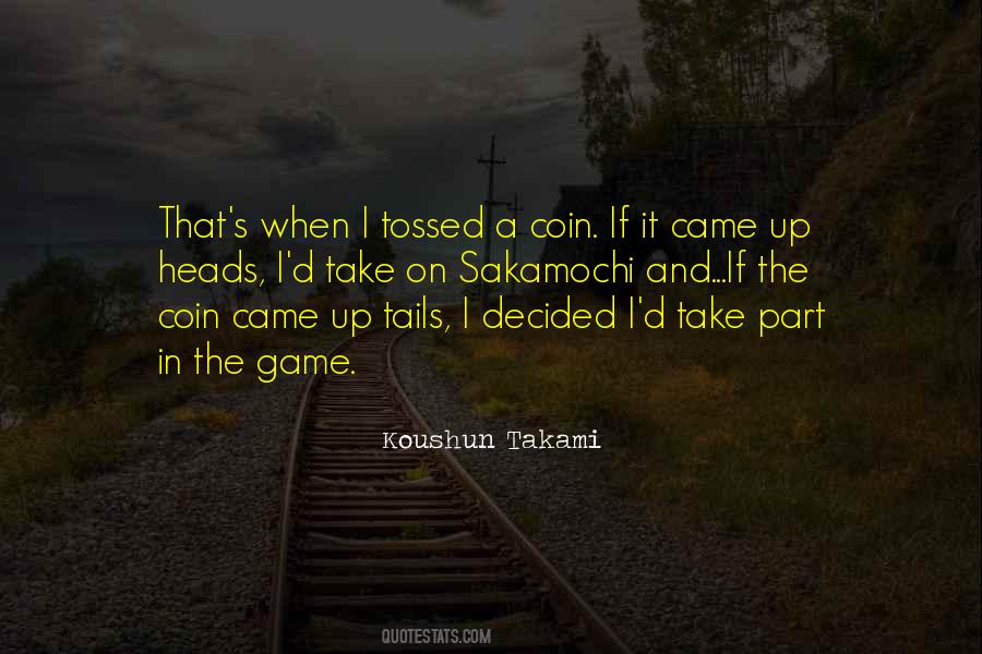 Koushun Takami Quotes #1297184