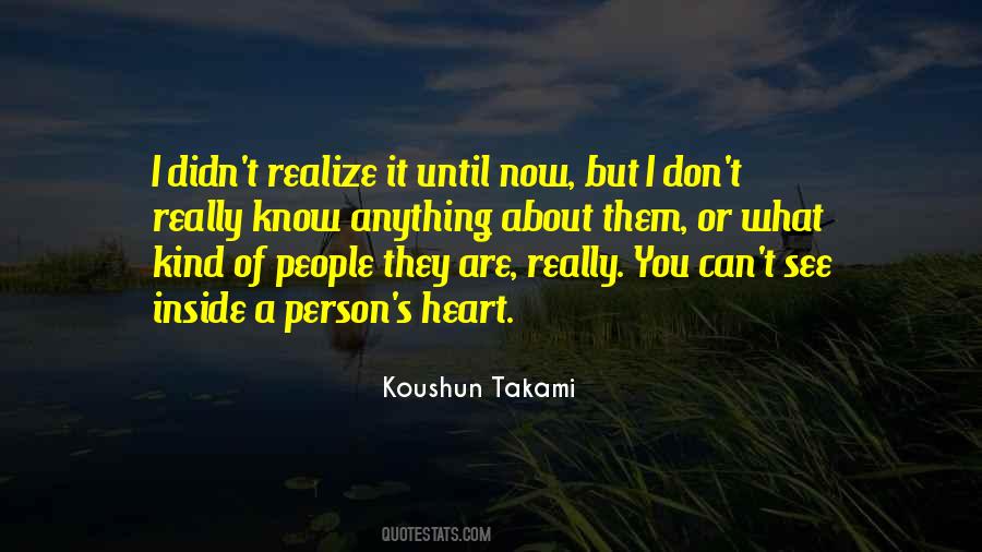 Koushun Takami Quotes #668642