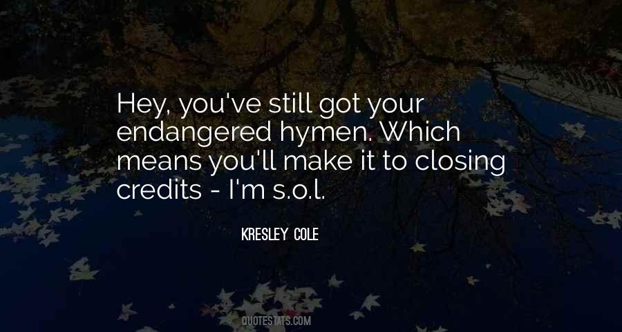 Kresley Cole Quotes #1169393