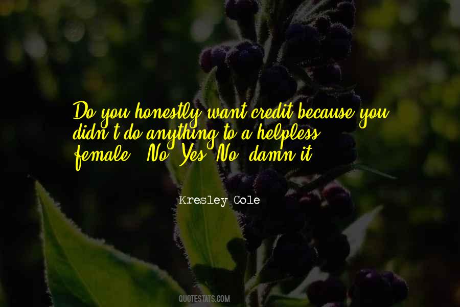 Kresley Cole Quotes #1757316