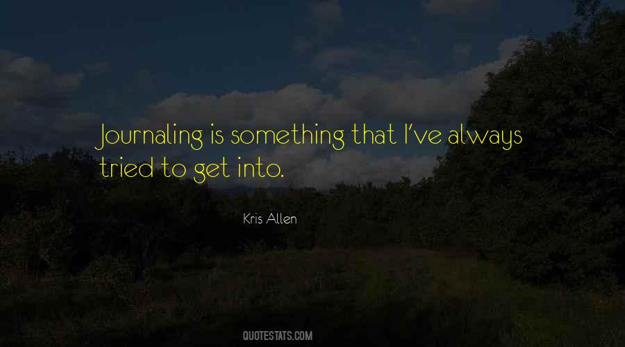 Kris Allen Quotes #1536072